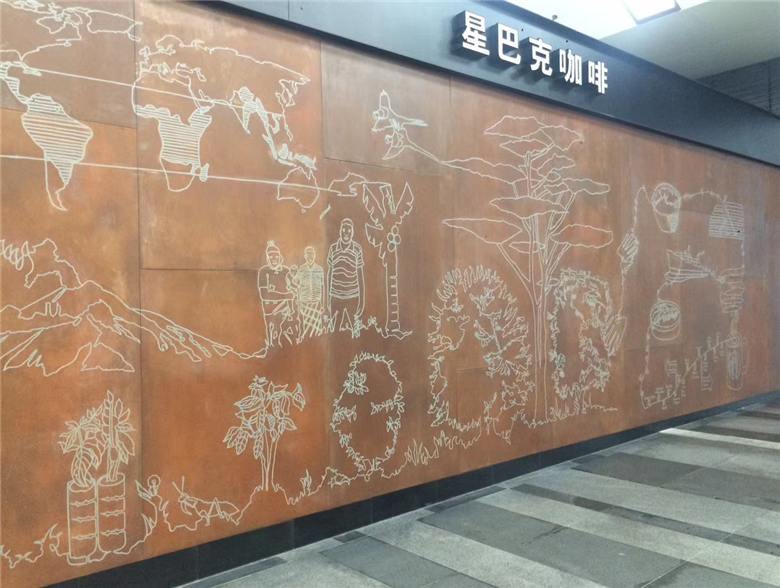 清徐耐候钢幕墙